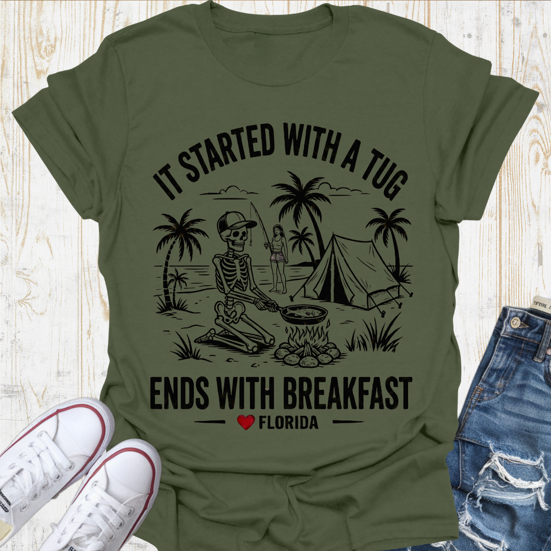 Hugs Or Tugs Breakfast TShirt