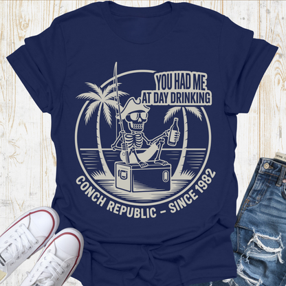 Day Drinking Conch TShirt