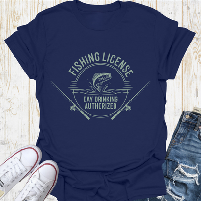 Fish License TShirt