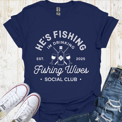 He's Fishing TShirt