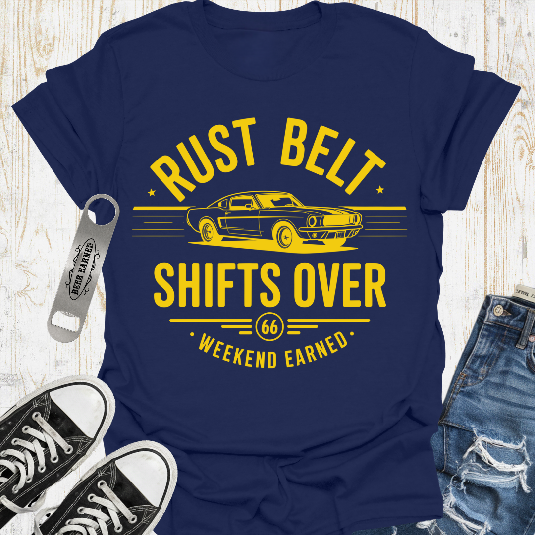 Rust Belt Beer Earned TShirt