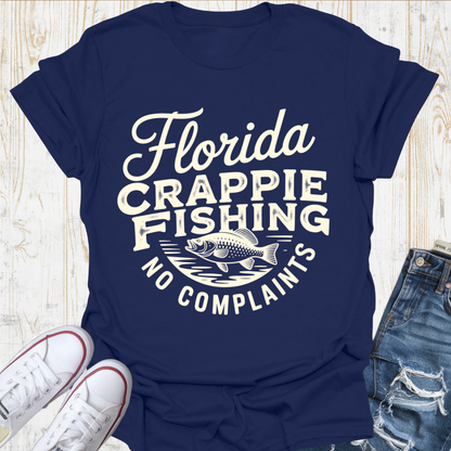 Crappie No Complaints TShirt