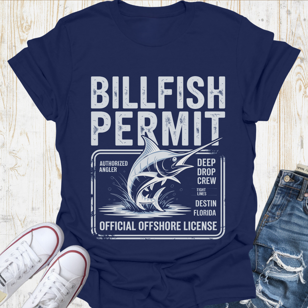 Billfish Permit TShirt