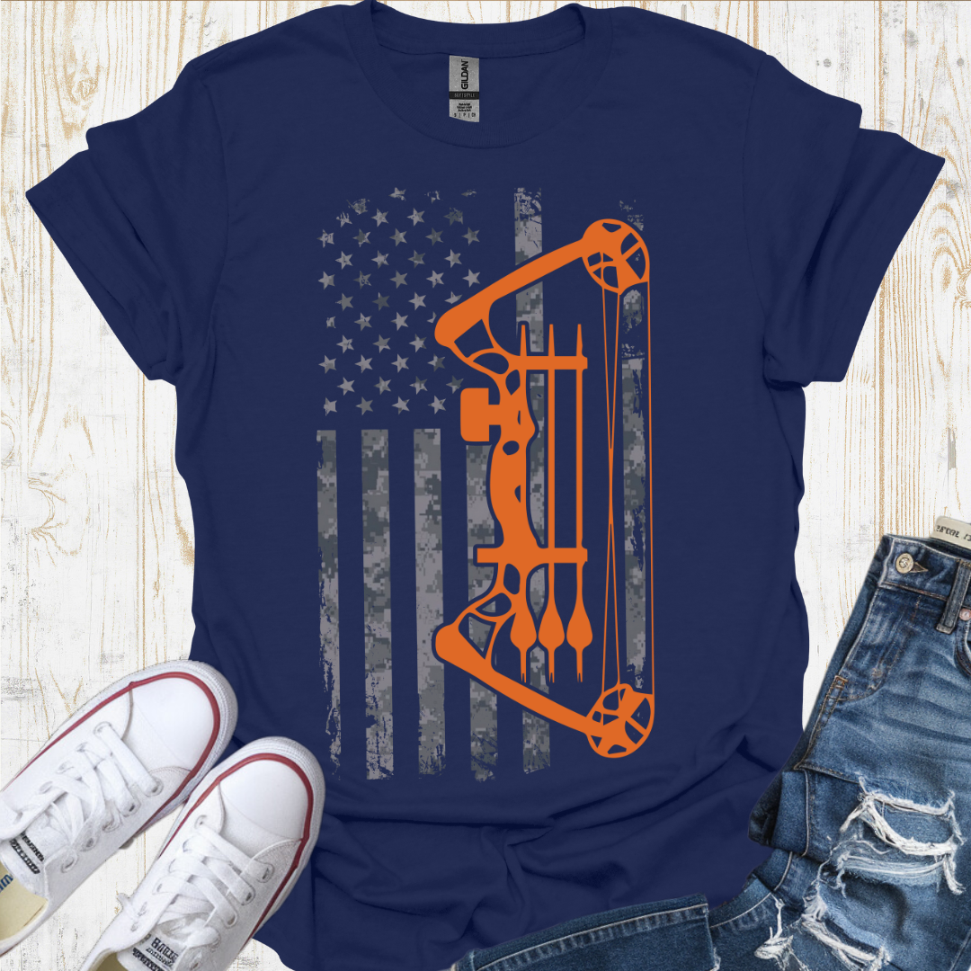 USA Flag Camo TShirt
