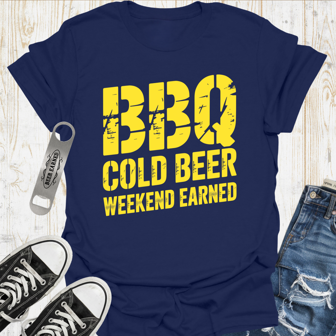 BBQ Beer Earned TShirt