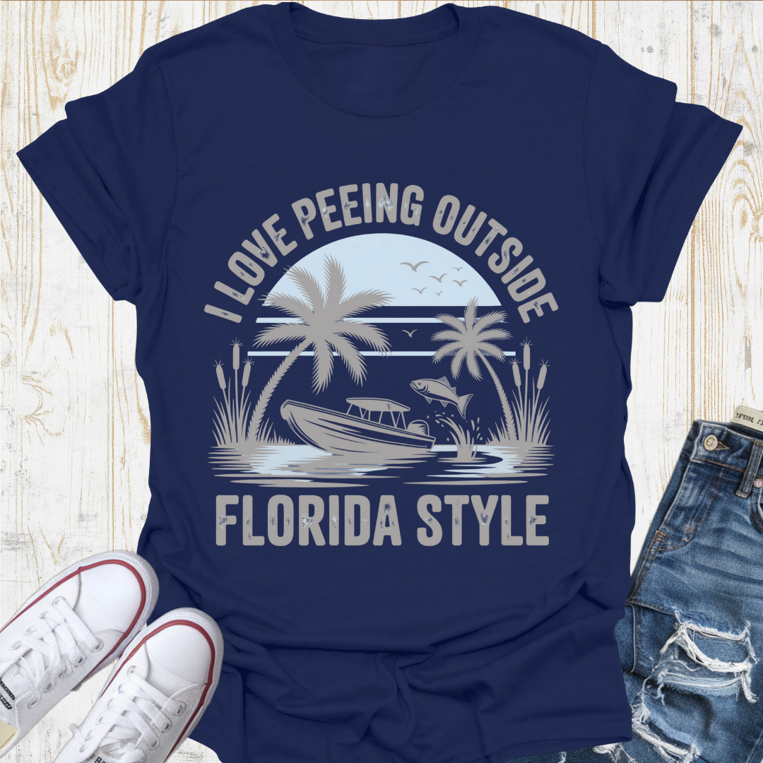 Fl Style Pee Outside TShirt