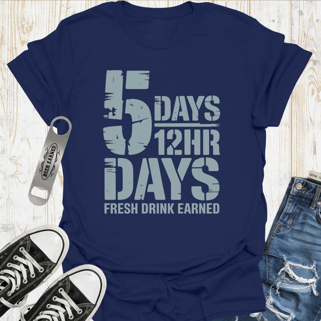 12Hr Days Beer TShirt