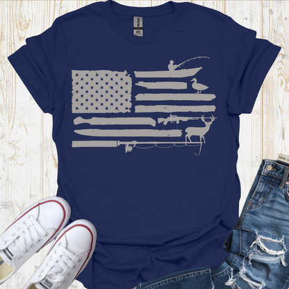 USA Flag Accessories TShirt
