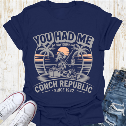Conch Day Drinking TShirt