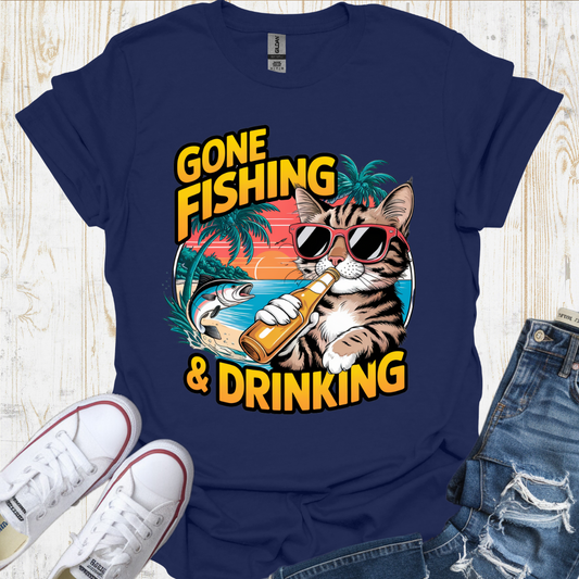 Cat Fish Drink TShirt