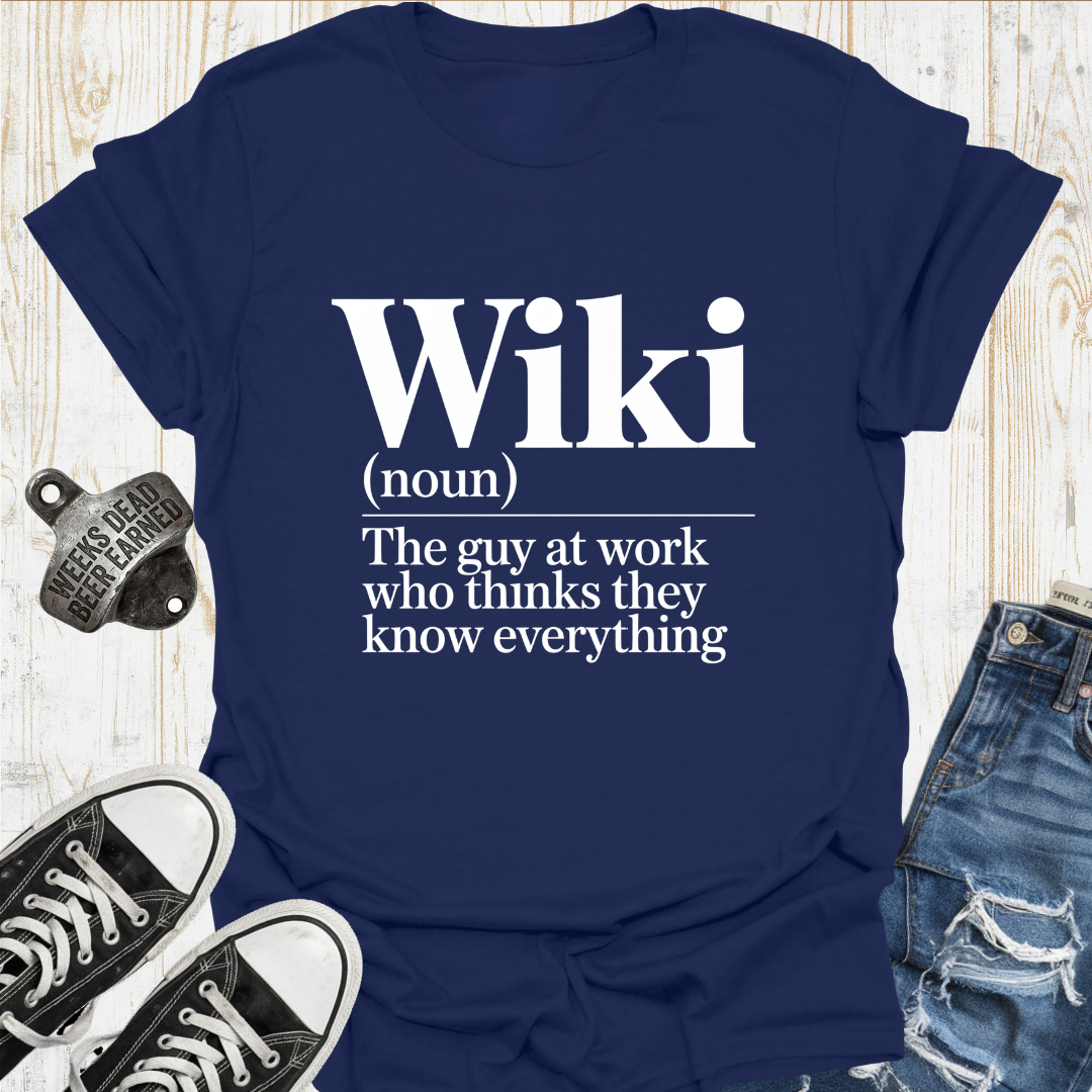 Wiki Def'n TShirt