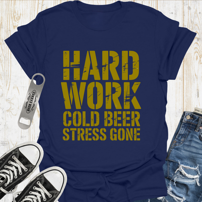 Beer Stress Gone TShirt