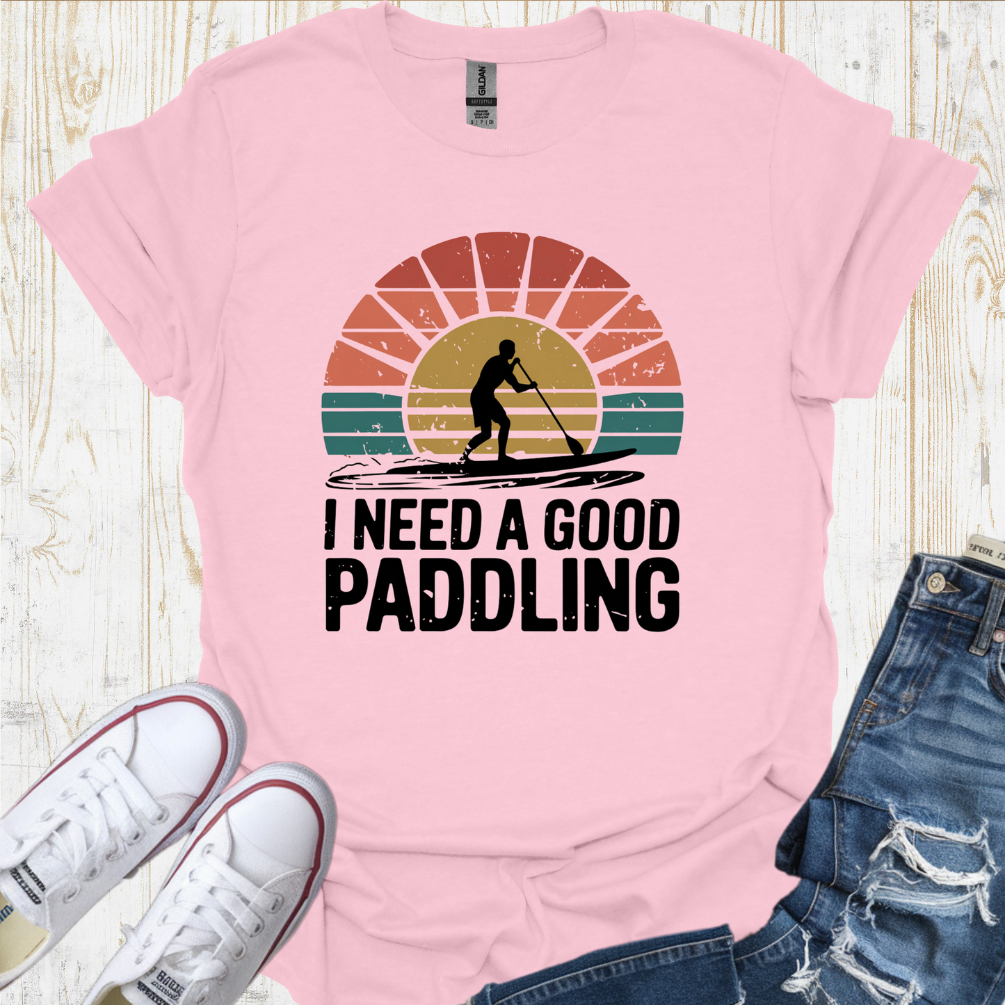 I Need A Good Paddling Retro SUP - U25