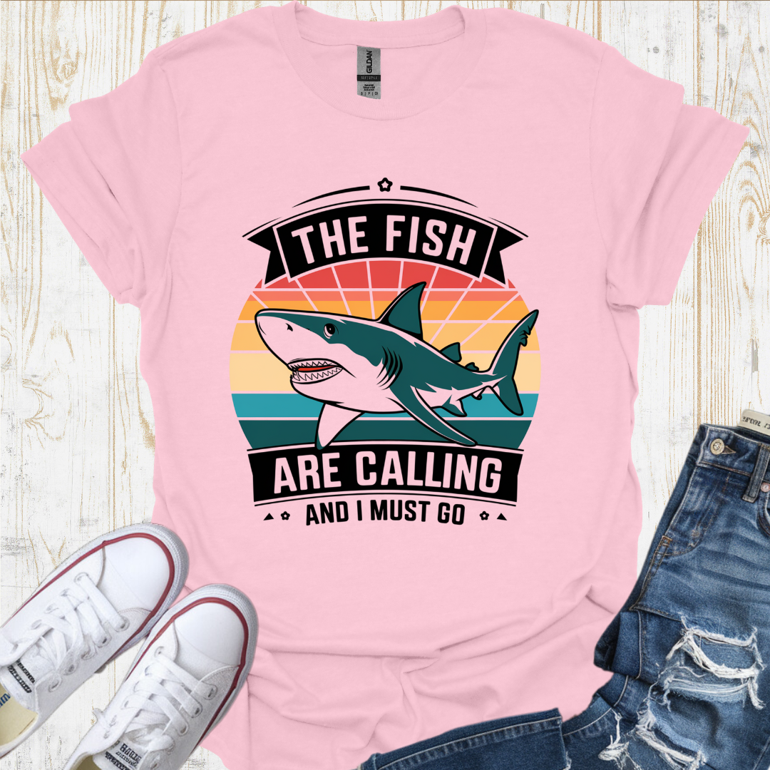 Shark Fish Calling TShirt
