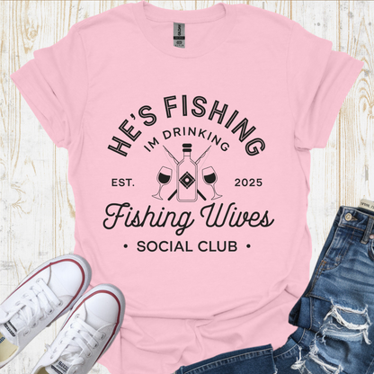 He's Fishing TShirt