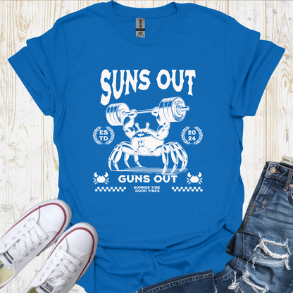 Guns Out Crab TShirt