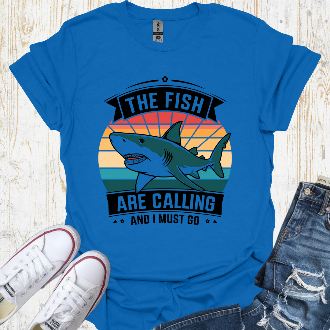Shark Fish Calling TShirt