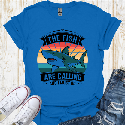 Shark Fish Calling TShirt