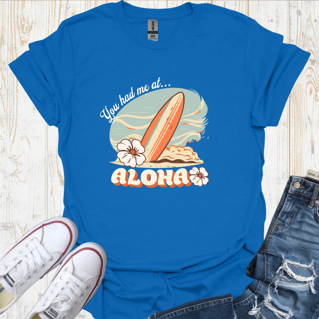 You Had Me At Aloha Flower - U25