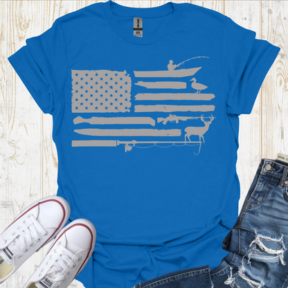 USA Flag Accessories TShirt