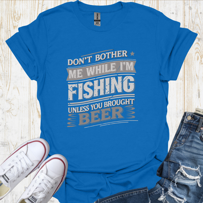 Fishing Beer TShirt