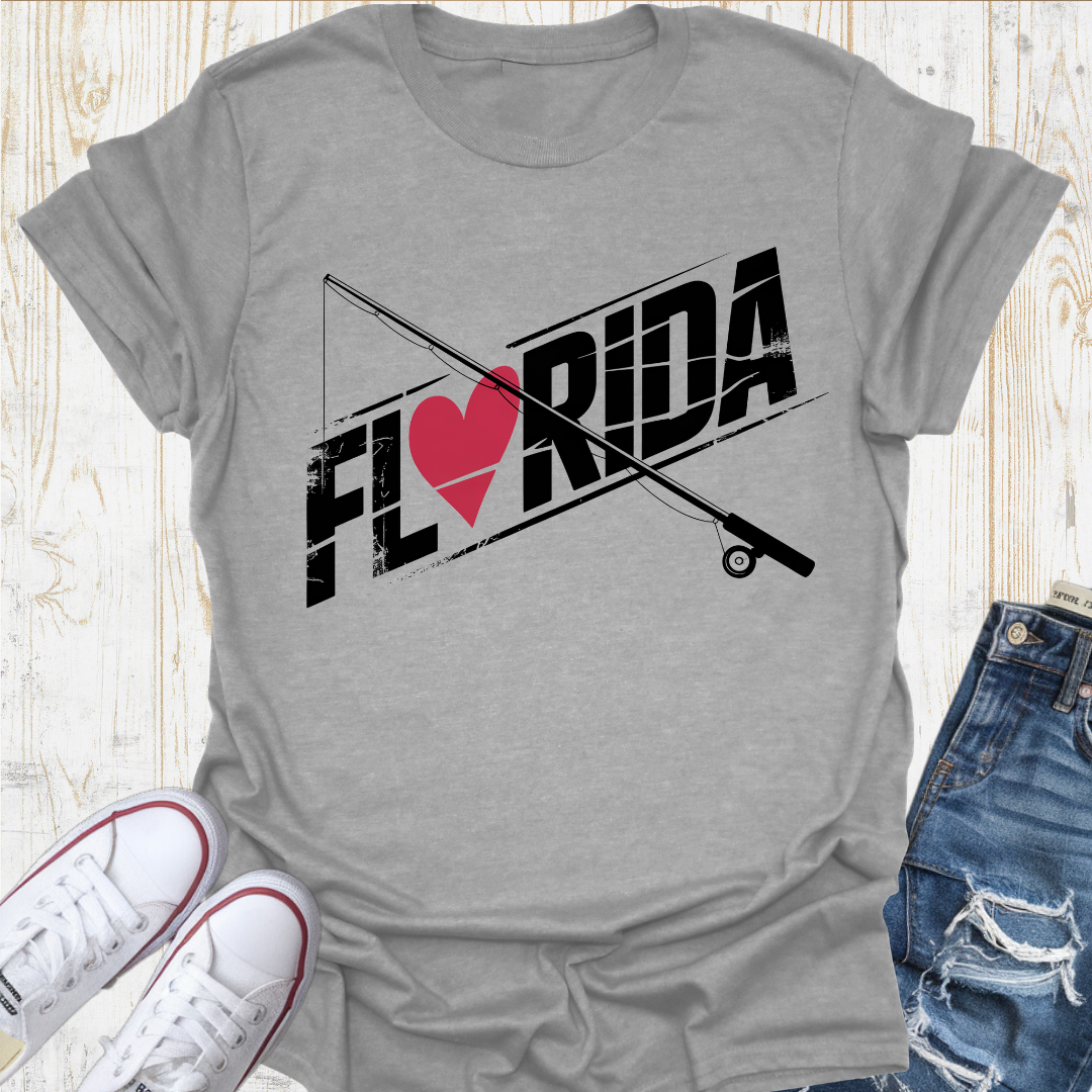 Love Florida Fishing TShirt