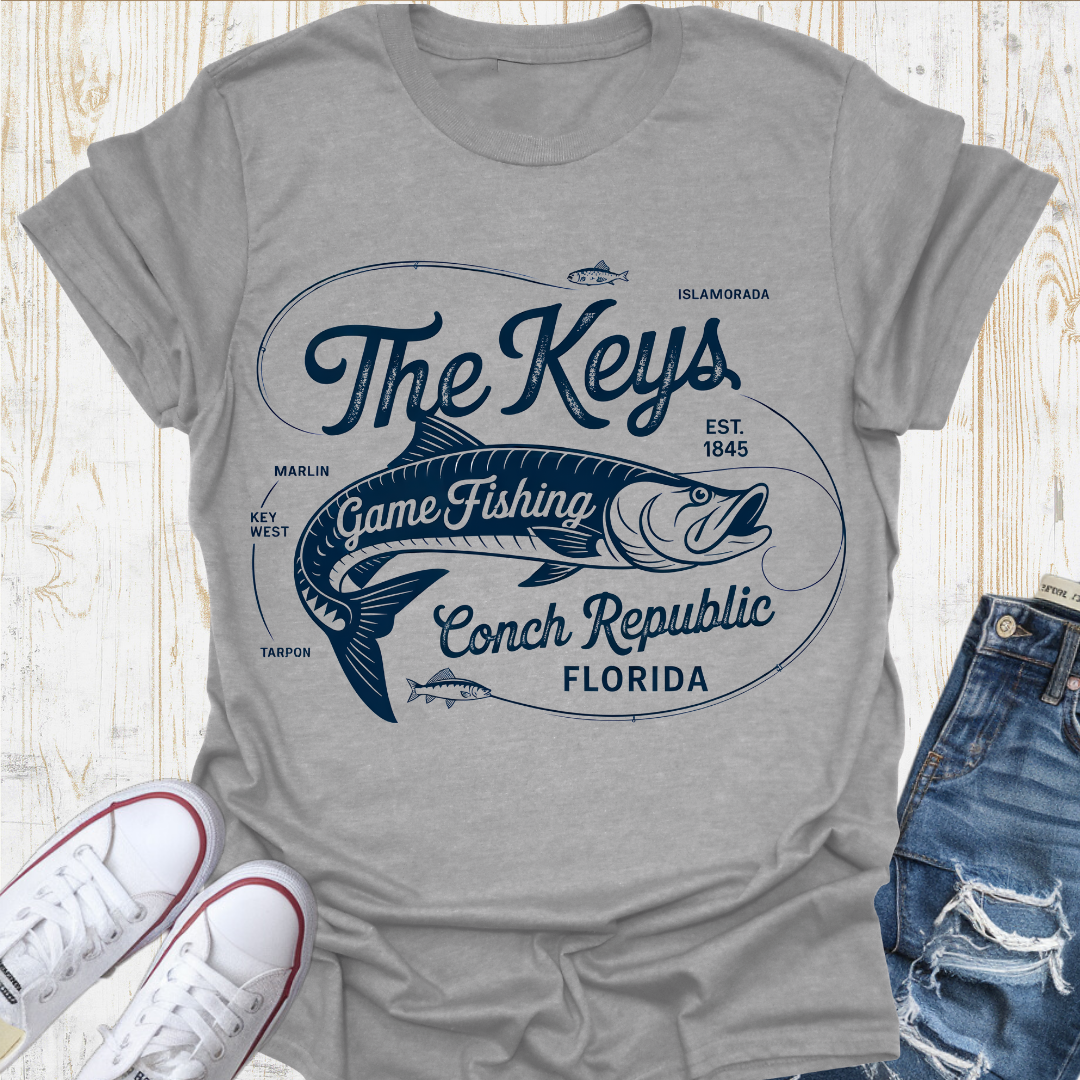 Conch Game Fish TShirt