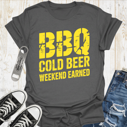 BBQ Beer Earned TShirt