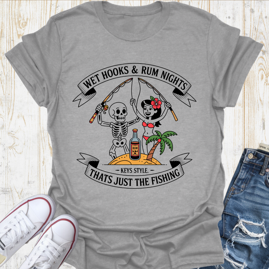 Wet Hooks Rum TShirt
