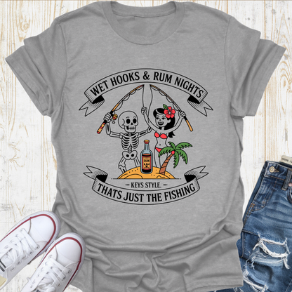 Wet Hooks Rum TShirt