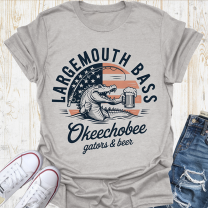 Beer Flag Gator TShirt