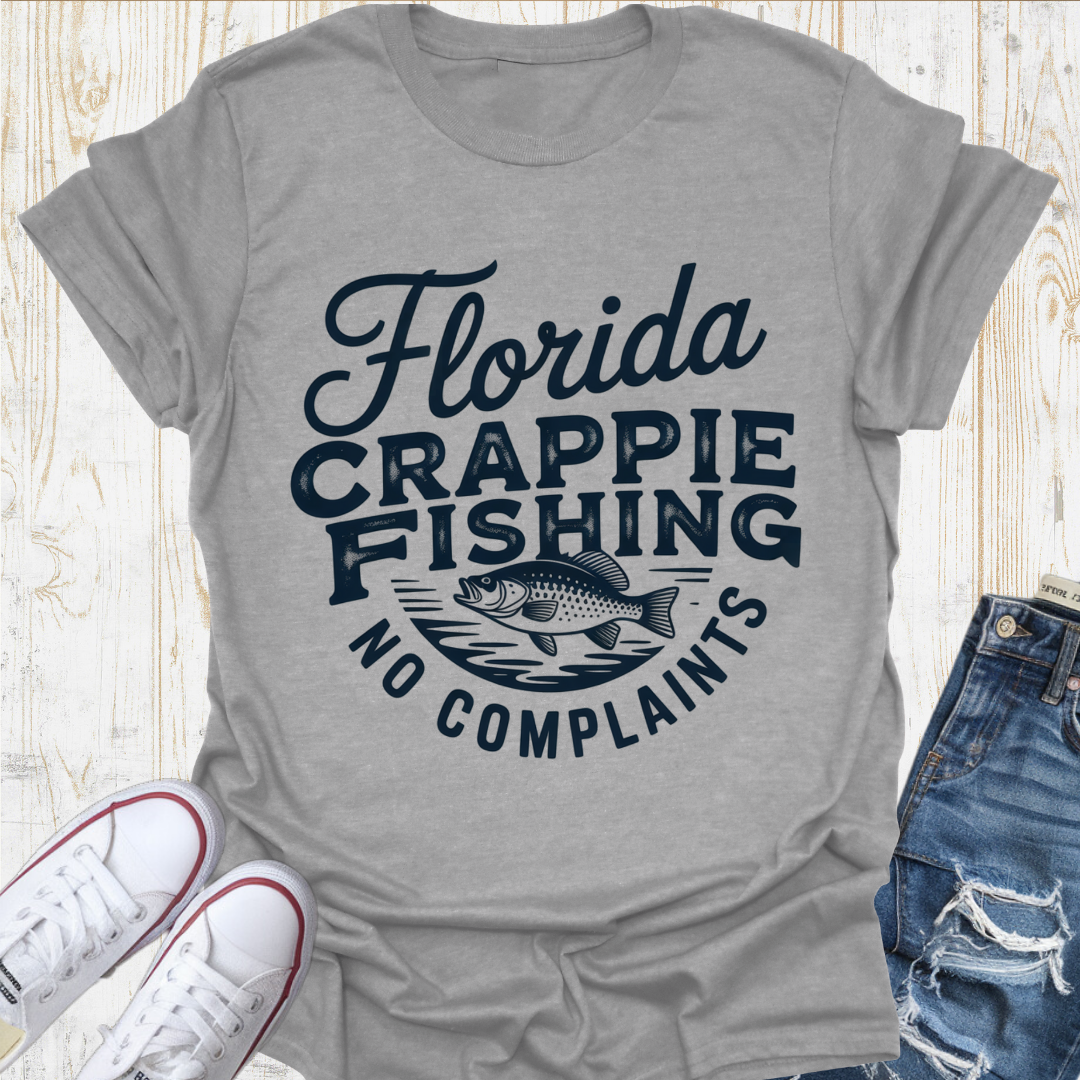 Crappie No Complaints TShirt