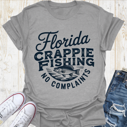 Crappie No Complaints TShirt