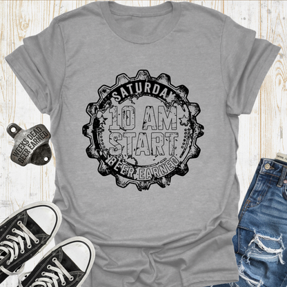10 AM Sat Earned TShirt
