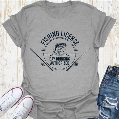 Fish License TShirt