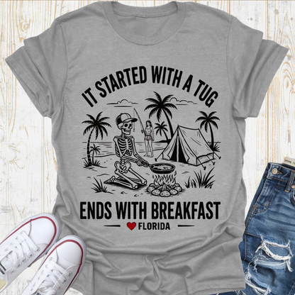 Hugs Or Tugs Breakfast TShirt