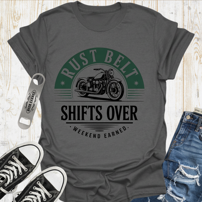 Rust Shift Over Beer TShirt