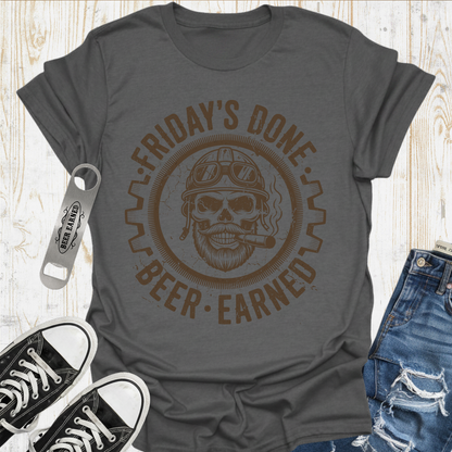 Friday Done Beer TShirt