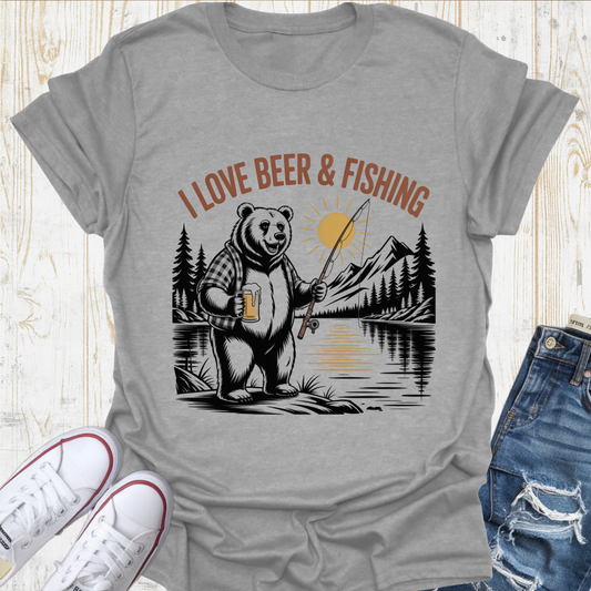 Beer & Fishing TShirt