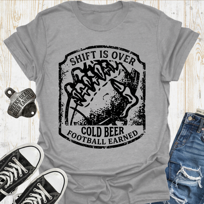 Football Earned TShirt