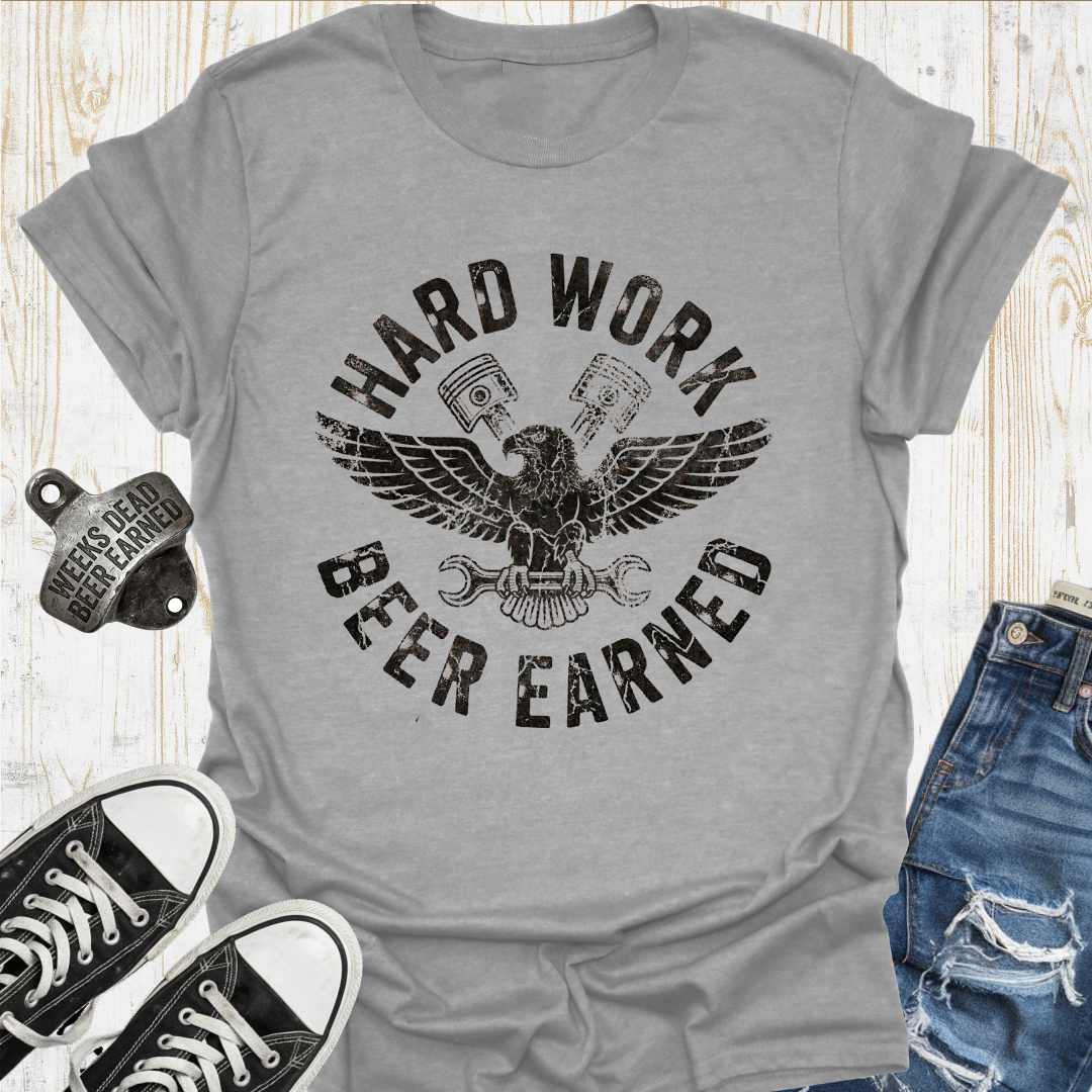 Hard Work Beer TShirt