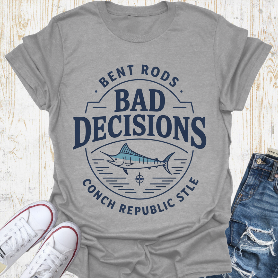 Marlin Bad Decisions TShirt