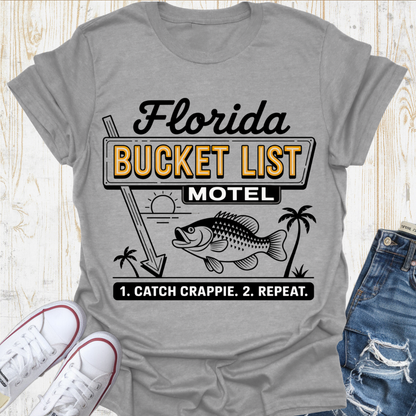 Fish Bucket List TShirt