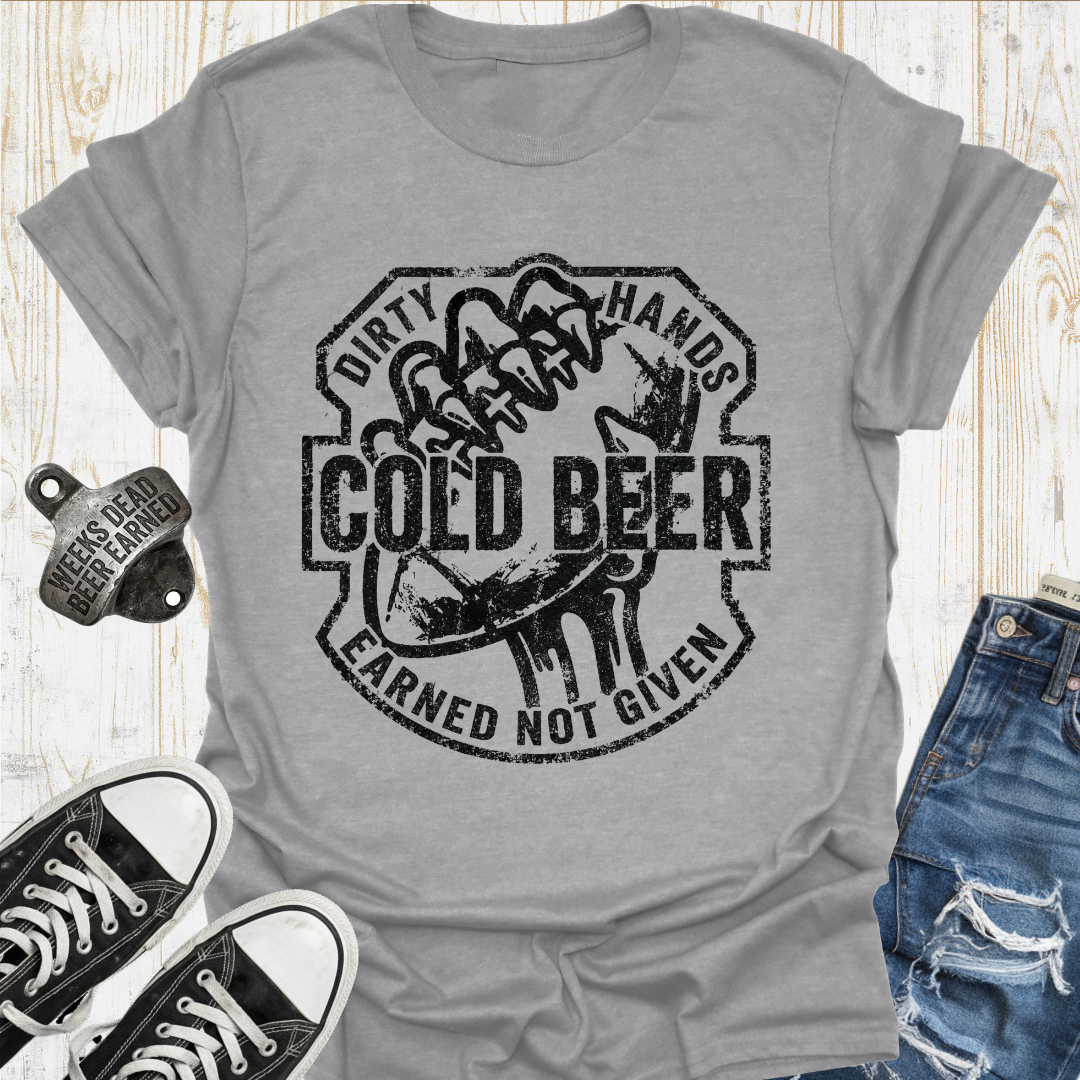 Dirty Hands Beer TShirt